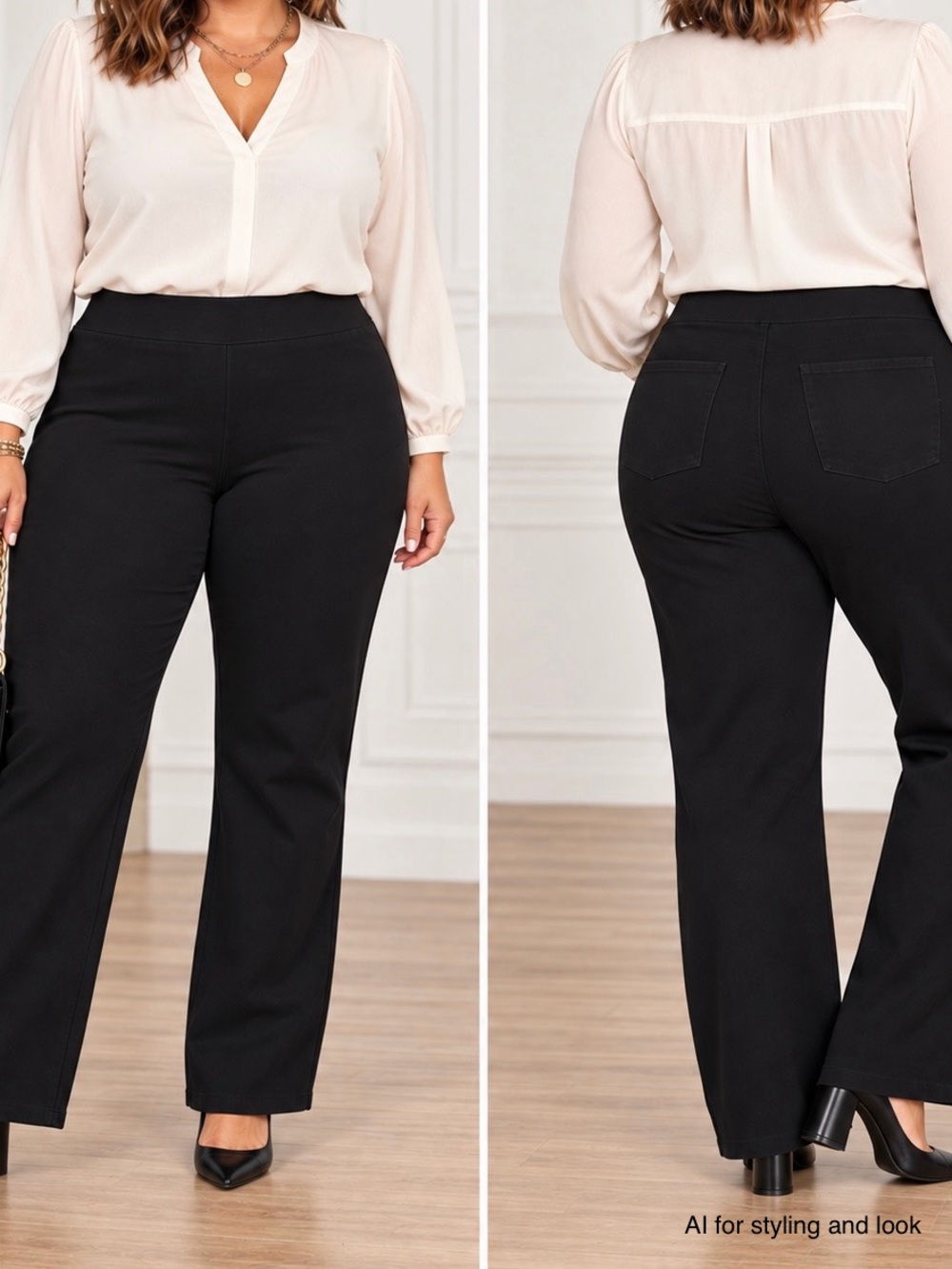 Soft Surroundings Black Ultimate Bootcut Jeans- 2X (22W) NWT